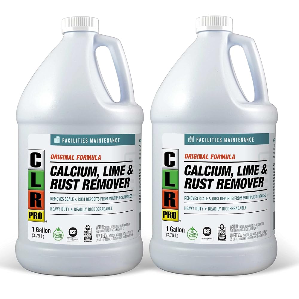 CLR PRO Calcium, Lime and Rust Remover - 2 Gallons
