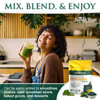 Sunlit Best - USDA Organic Spirulina Tablet - Natural Super Greens