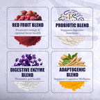NATION HEALTH MD Super Reds Powder with Probiotics - 30 Servings - image 3