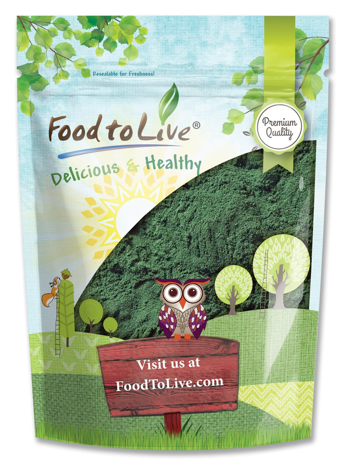 Food to Live Chlorella Powder
