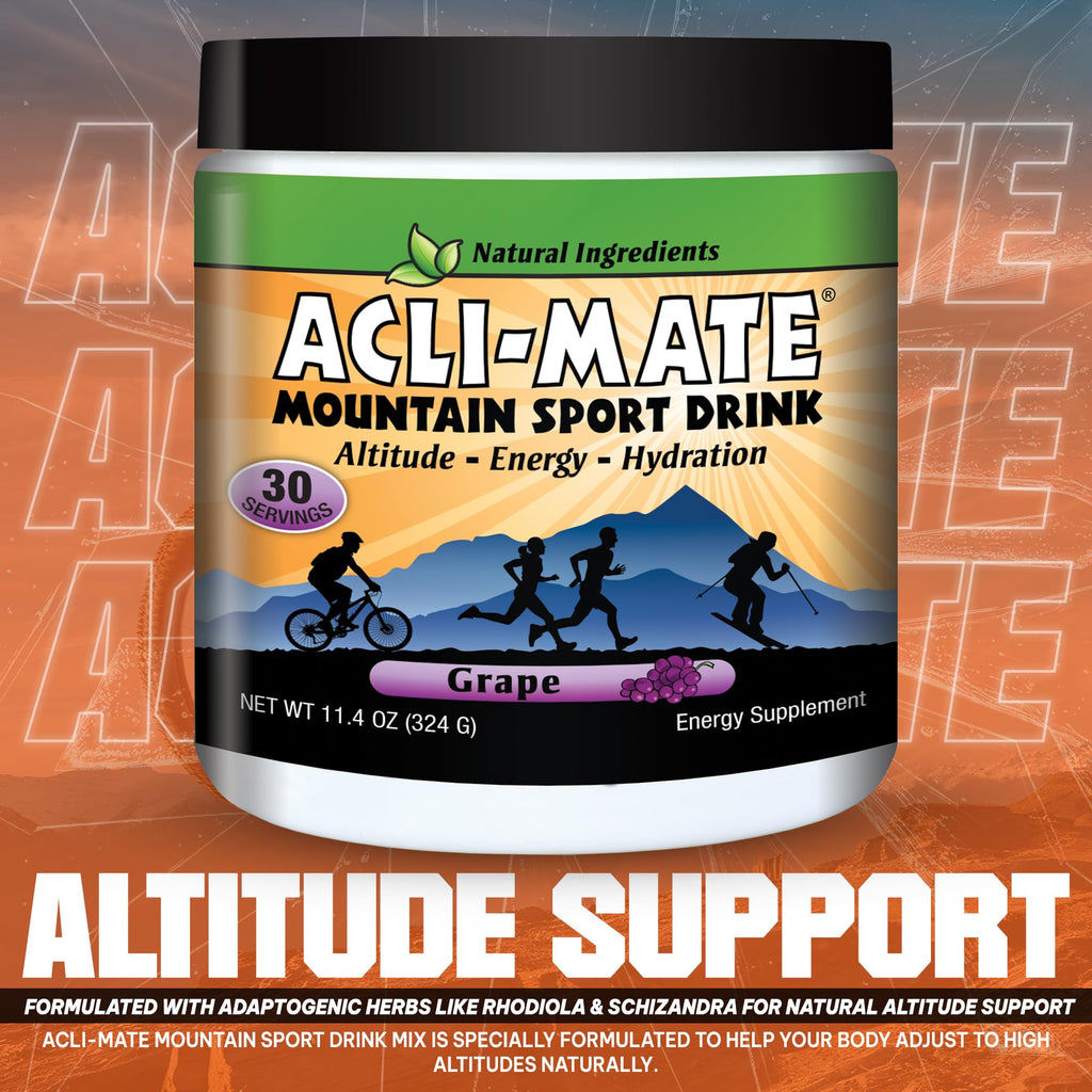Acli-Mate High Altitude Acclimatization Electrolyte Powder (Tub)