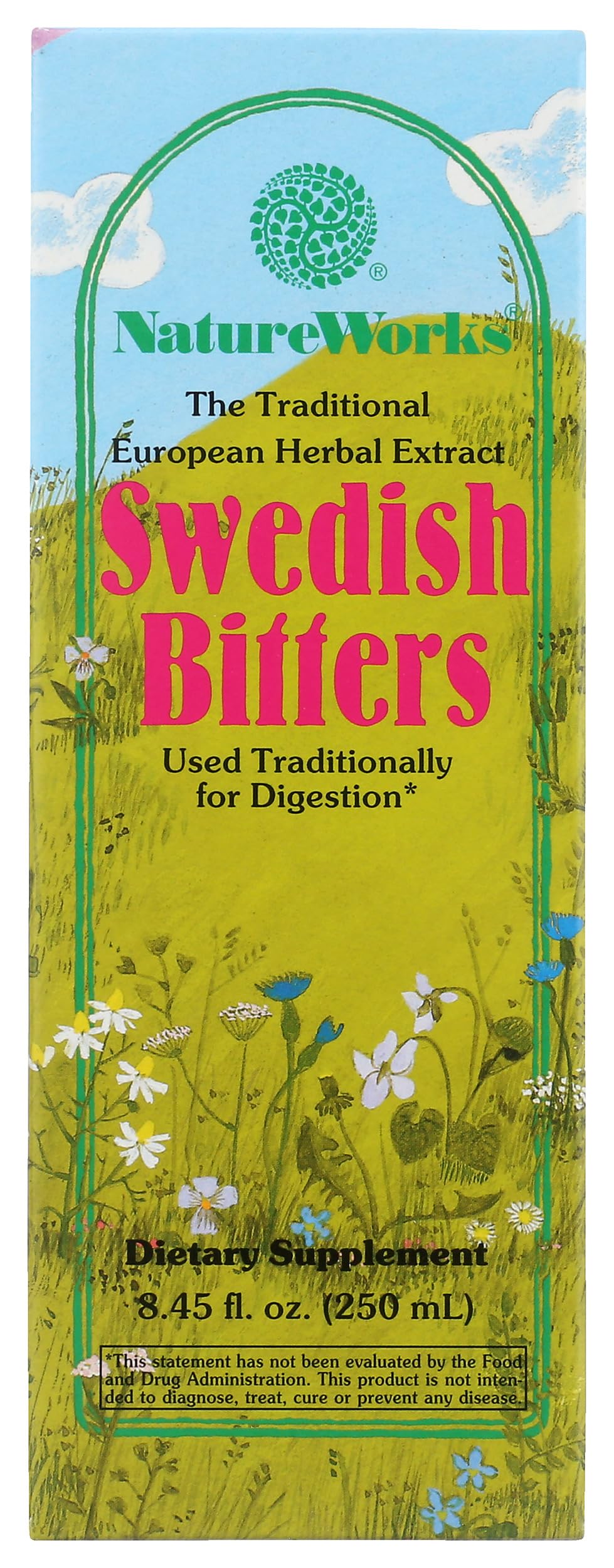 Nature's Way Swedish Bitters Herbal Extract for Digestion - 8.45 fl. oz.