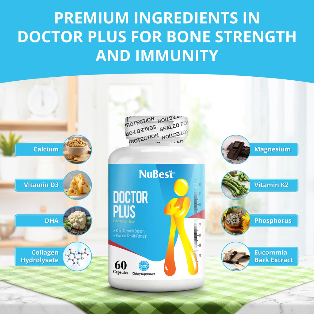 NuBest Doctor Plus Bone Strength Capsules - 60 Capsules - image 2