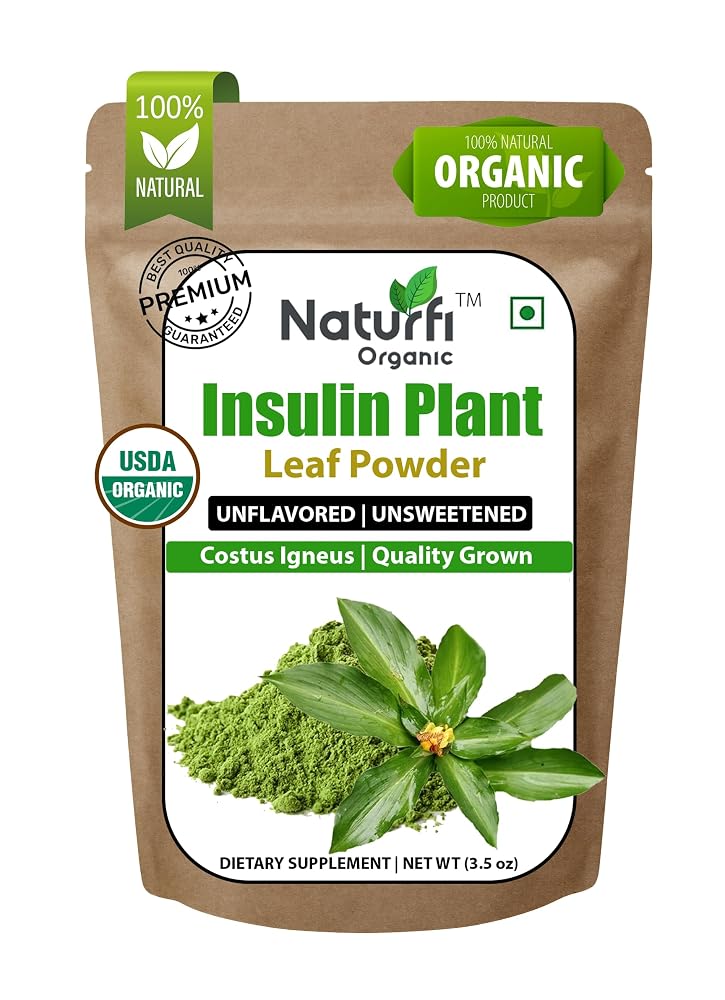 Naturfi Organic Insulin Plant Powder - 100g