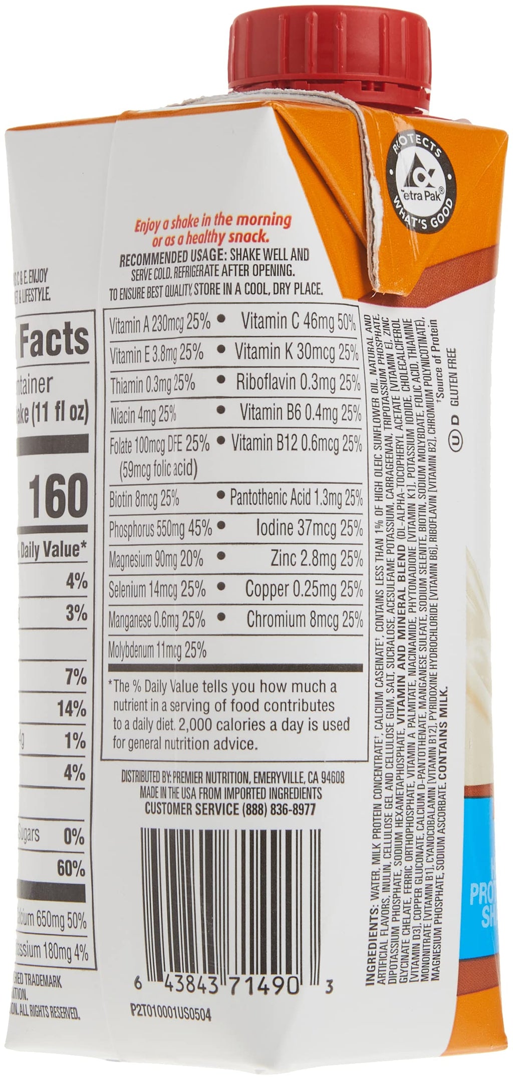 Premier Protein Shake