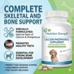 Nutrition Strength Calcium Phosphorus for Dogs - 120 Tablets - image 3