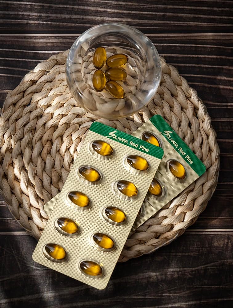 HELLO KFOOD SOLNARA Pine Needle Oil (60 Capsules / 1Box) - Wild
