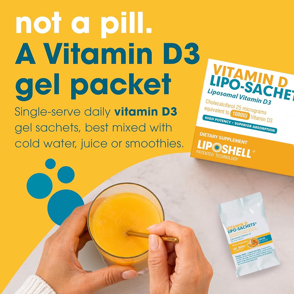 AFT Pharmaceuticals Vitamin D Lipo-Sachets Liposomal Gel - 30 Sachets - image 2