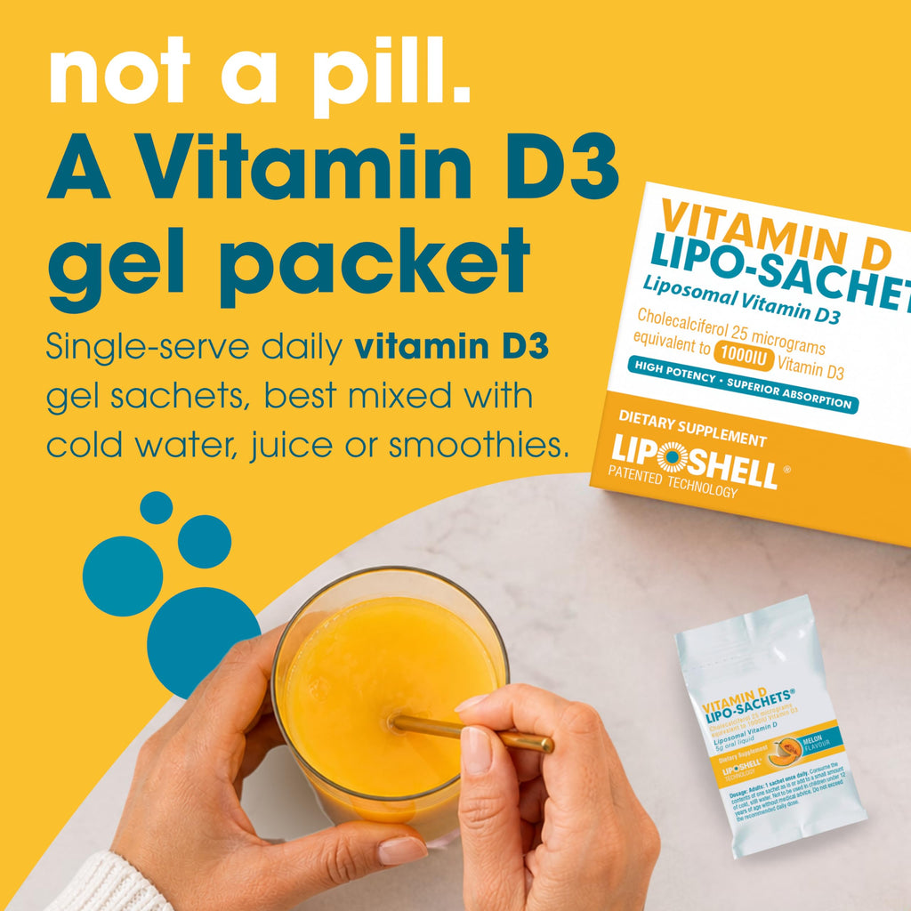 AFT Pharmaceuticals Vitamin D Lipo-Sachets Liposomal Gel - 30 Sachets - image 2