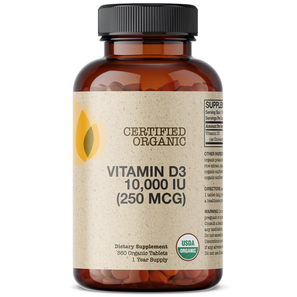 Futurebiotics Vitamin D3 10,000 IU Immune Support - 360 Tablets - image 5