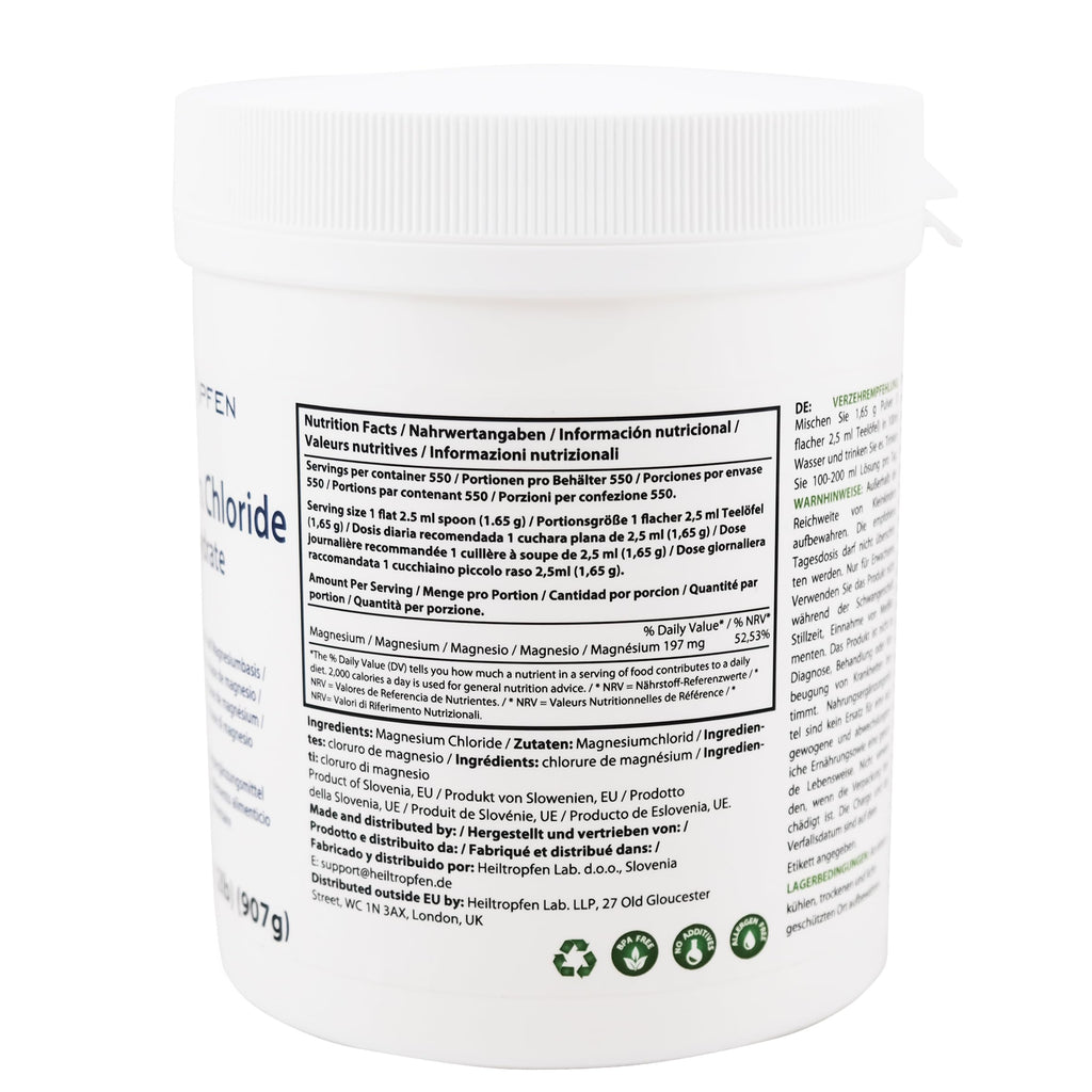 Heiltropfen Magnesium Chloride Hexahydrate Powder - 2 Pounds - image 7