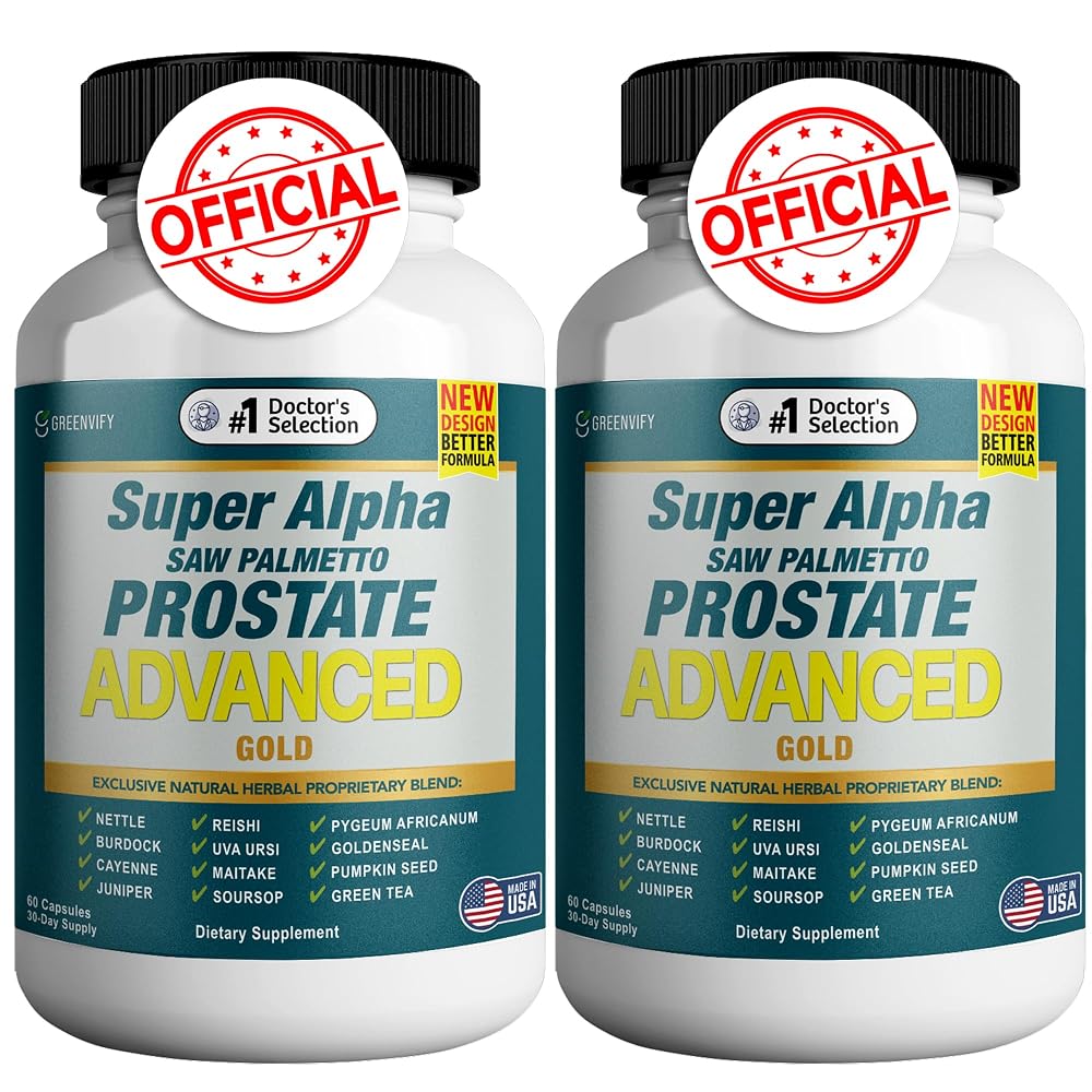 GREENVIFY Super Alpha Saw Palmetto Prostate Advanced - Prostate