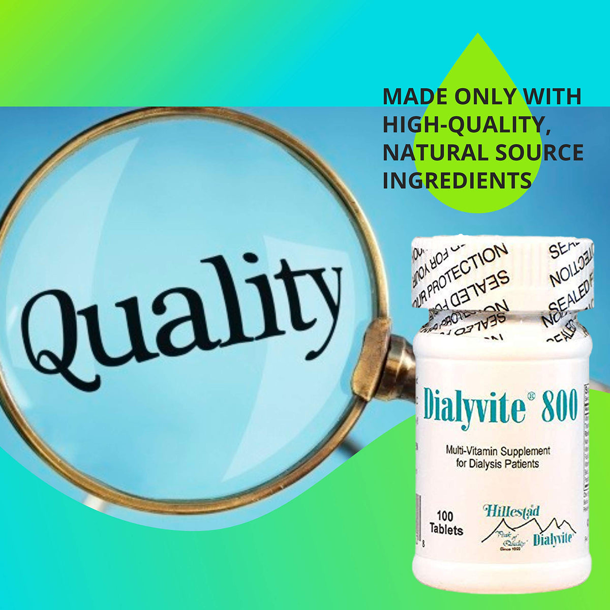 Dialyvite 800 Renal Multivitamin for Dialysis Patients - 100 Tablets - image 5