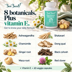 Bust Bunny Hormonal Balance for Women Perimenopause & PMS Support - 60 Capsules - image 3