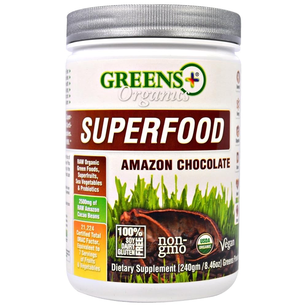 Greens+ Amazon Chocolate Powder - 8.46 oz