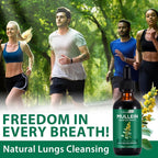 MXCZBSM Mullein Leaf Extract Drops for Lungs - 2 Pack - image 9