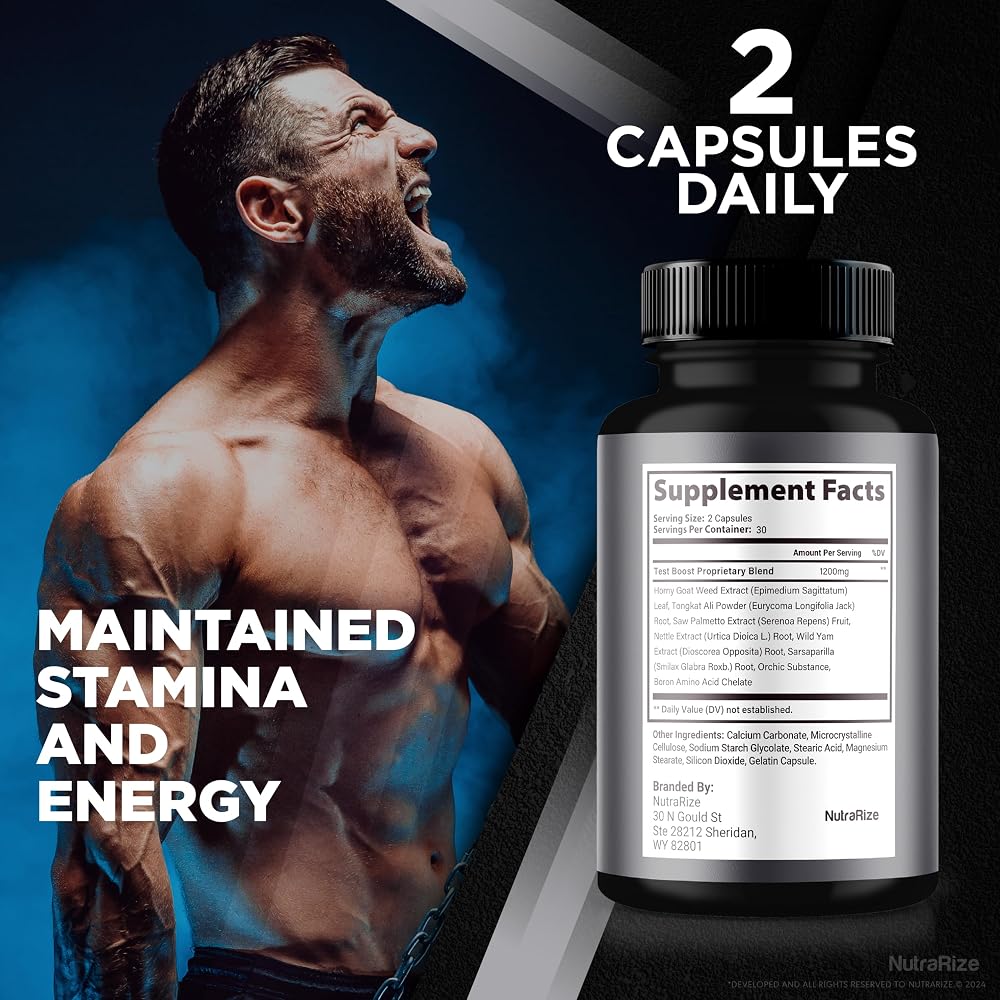 NutraRize Max Man Pro Capsules for Male Performance - 60 Capsules - image 5