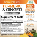 Health Nutrition Naturals Turmeric Curcumin Supplement - 95%