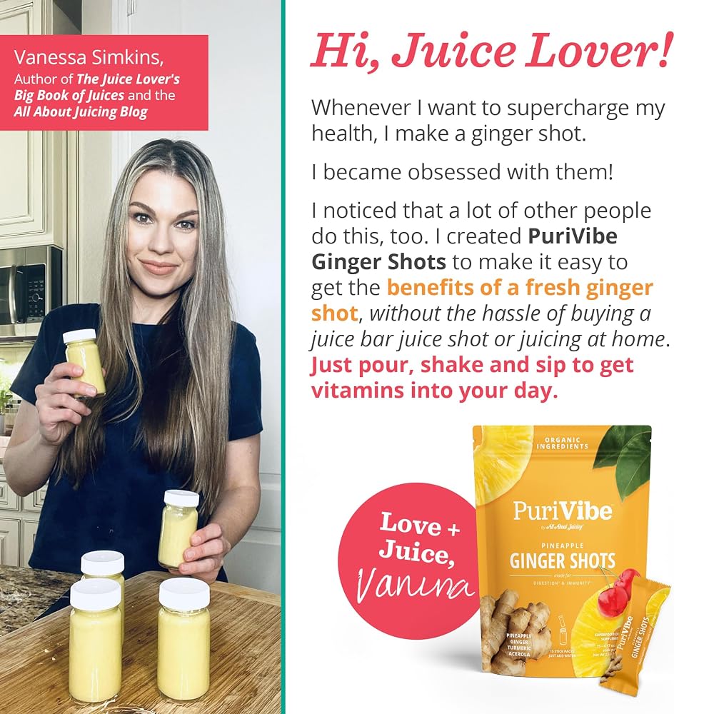 All About Juicing Ginger Shots with Pineapple & Turmeric