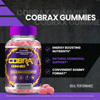IDEAL PERFORMANCE CobraX All Natural Gummies - 60 Gummies - image 6