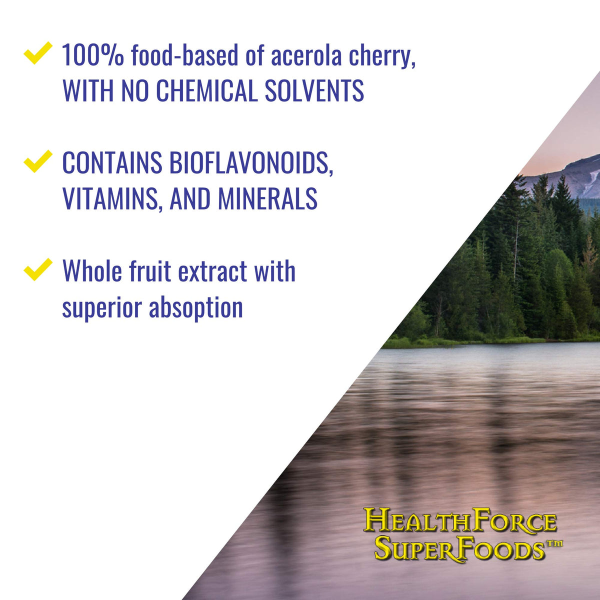 HEALTHFORCE SUPERFOODS Vitamin C Immune Support - 120 Vegan Capsules - image 5