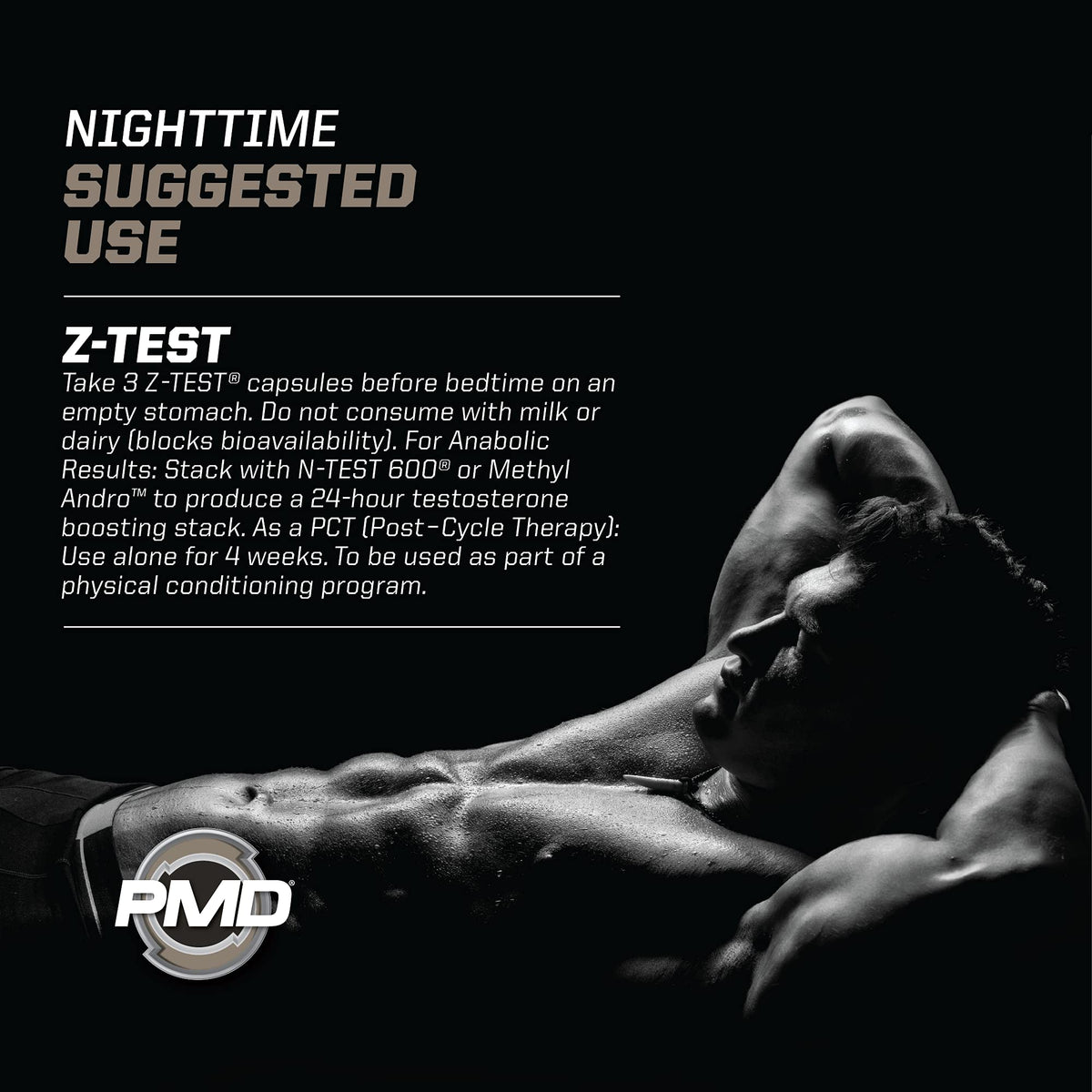 PMD Sports Flex Stack Advanced Testosterone Booster - 90 T-Gels/90 Capsules - image 4