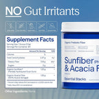 Essential Stacks Sunfiber PHGG & Acacia Fiber Powder - 7.4 oz - image 7