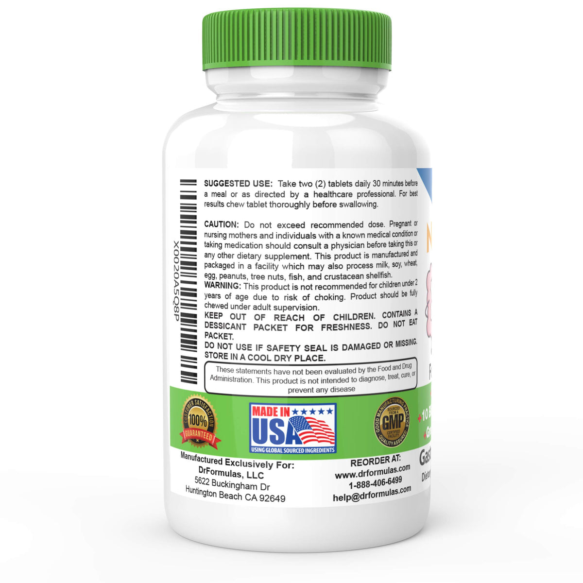 DrFormulas Chewable Probiotics 20 Strains Oral & Gut Health - 60 Chews - image 3