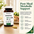 PRISTINE'S Berberine 1000mg Supplement Capsules - 150 Count - image 2