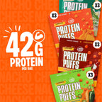 Twin Peaks Protein Puffs Keto Snack Garlic Parmesan - 12 Pack - image 4
