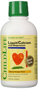 CHILDLIFE ESSENTIALS Liquid Calcium Supplement for Kids