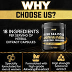 NUQIIT Organic Ashwagandha Capsules with Sea Moss & Apple Cider Vinegar - image 5