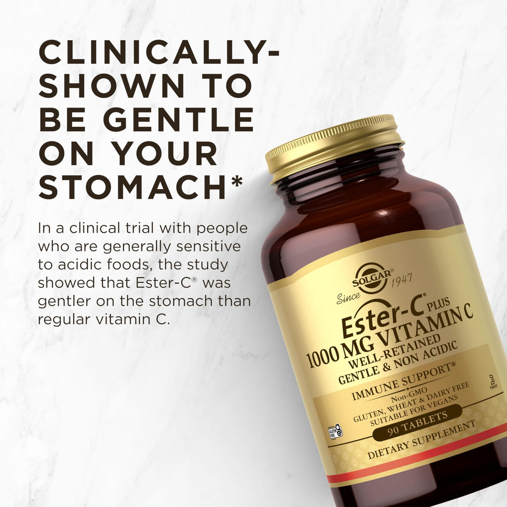 Solgar Ester-C Plus 1000 mg Vitamin C (Ascorbate Complex)