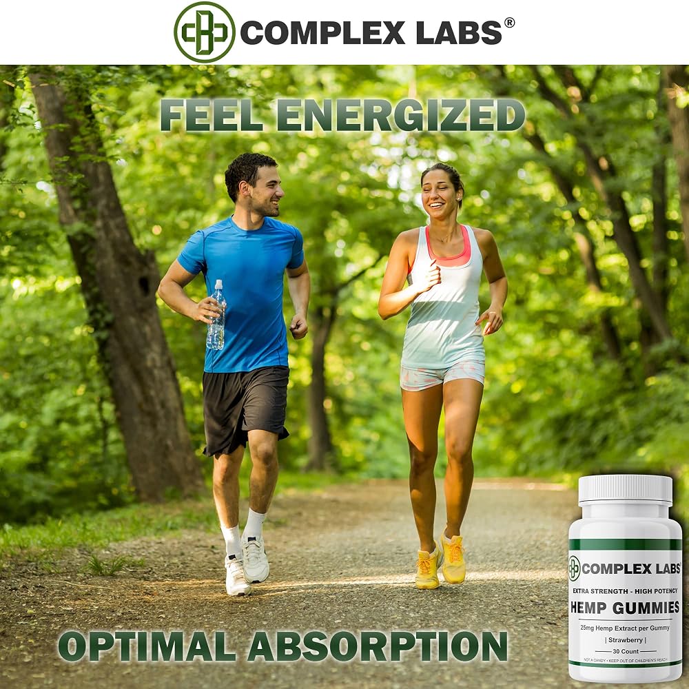 Cbdcomplex Labs Hemp Gummies 50mg Pure Extract - 30 Count - image 4