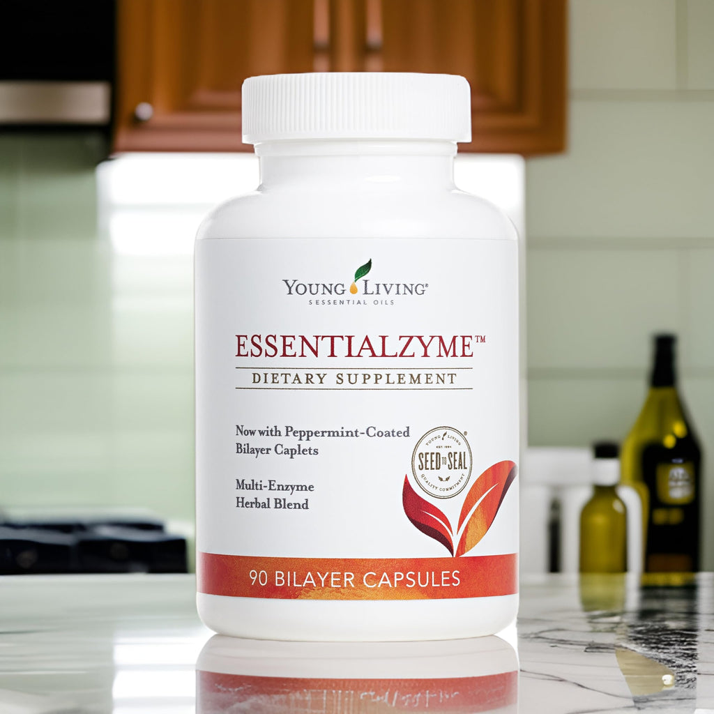 Young Living Essentialzyme Multi-Enzyme Formula - 90 Capsules - image 3