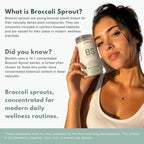 Bloofah Broccoli Sprout Extract 500mg Capsules - 120 Count - image 3