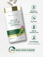 Carlyle Milk Thistle Herbal Supplement - 180 Capsules - image 5