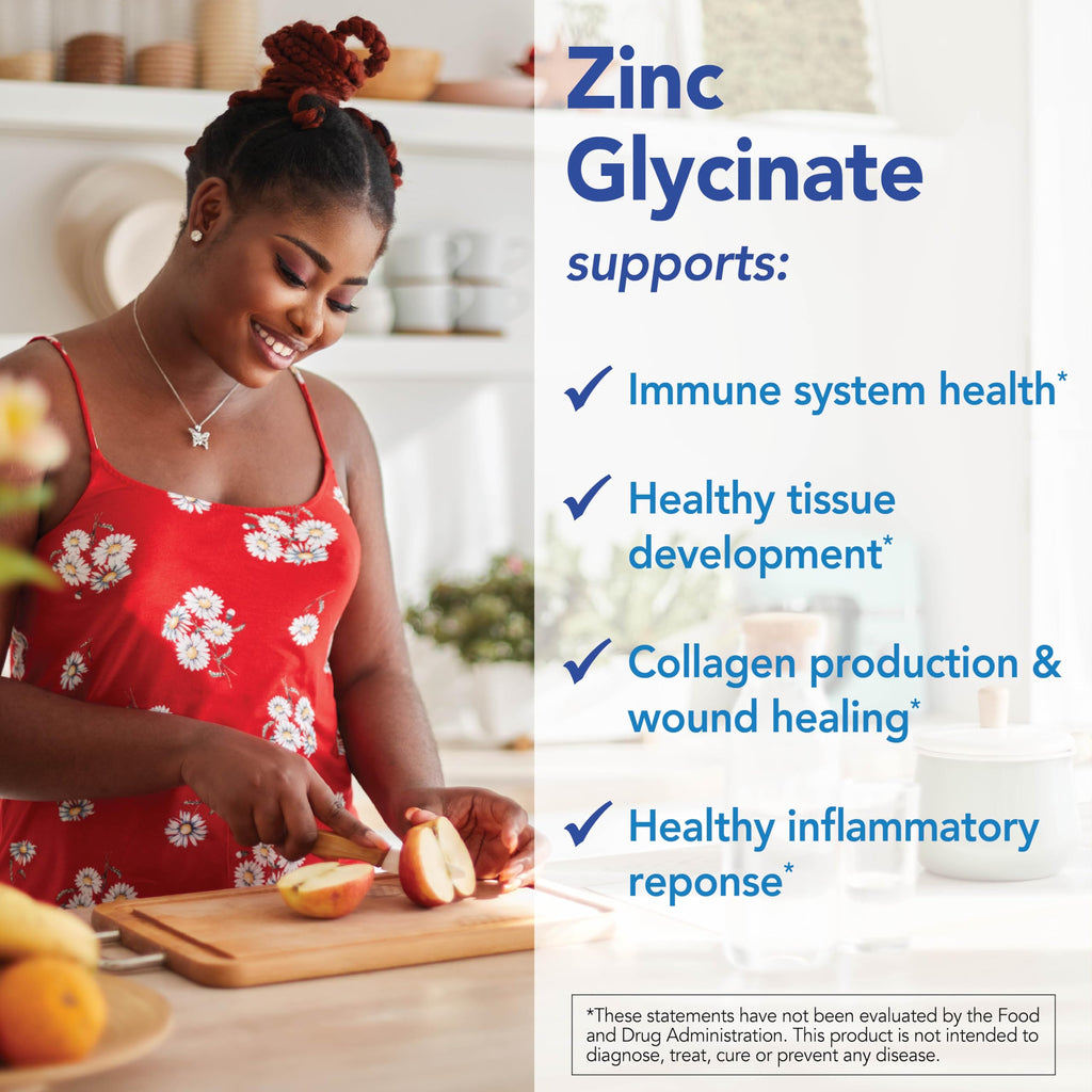 Patient One Zinc Bisglycinate 30 mg Chelated - 90 Capsules - image 4