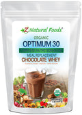 Z Natural Foods Optimum 30 Organic Whey Meal Replacement Powder - 16 oz