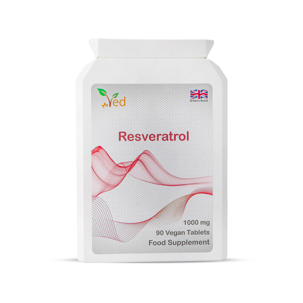 Ved Resveratrol 1000 mg Antioxidant - 90 Tablets - image 2