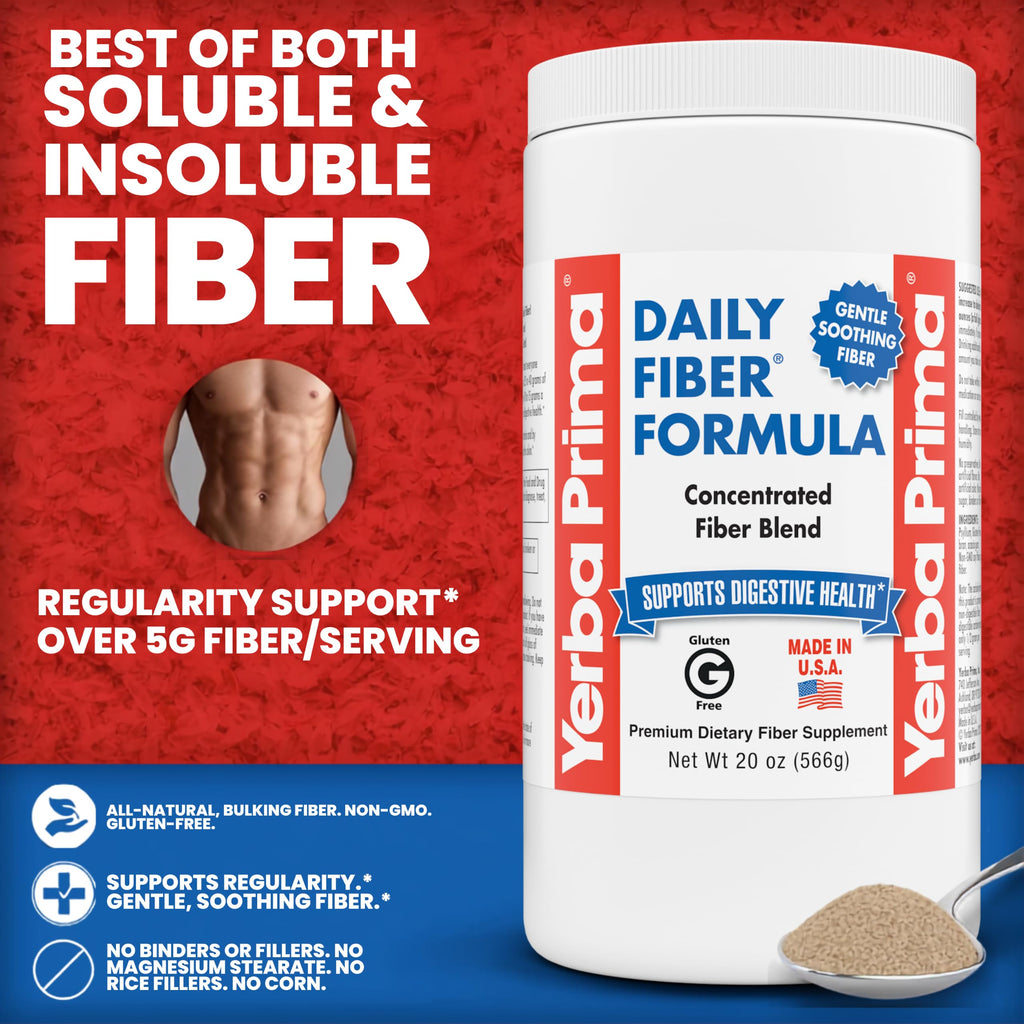 Yerba Prima Daily Fiber Formula Powder - 20 oz - image 3