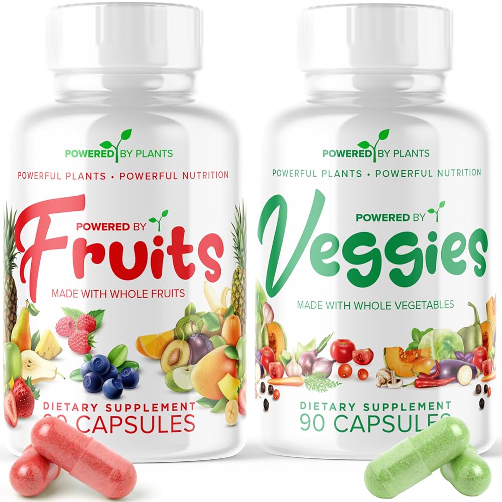 POWERED X PLANTS Fruit & Veggies Capsules