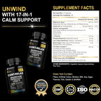 DLNIA Super Calm Cortisol Supplement with Magnesium Glycinate - 1 Count - image 2