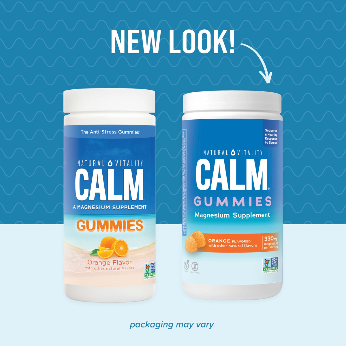 Natural Vitality CALM Magnesium Gummies Stress Relief - 60 Gummies - image 2