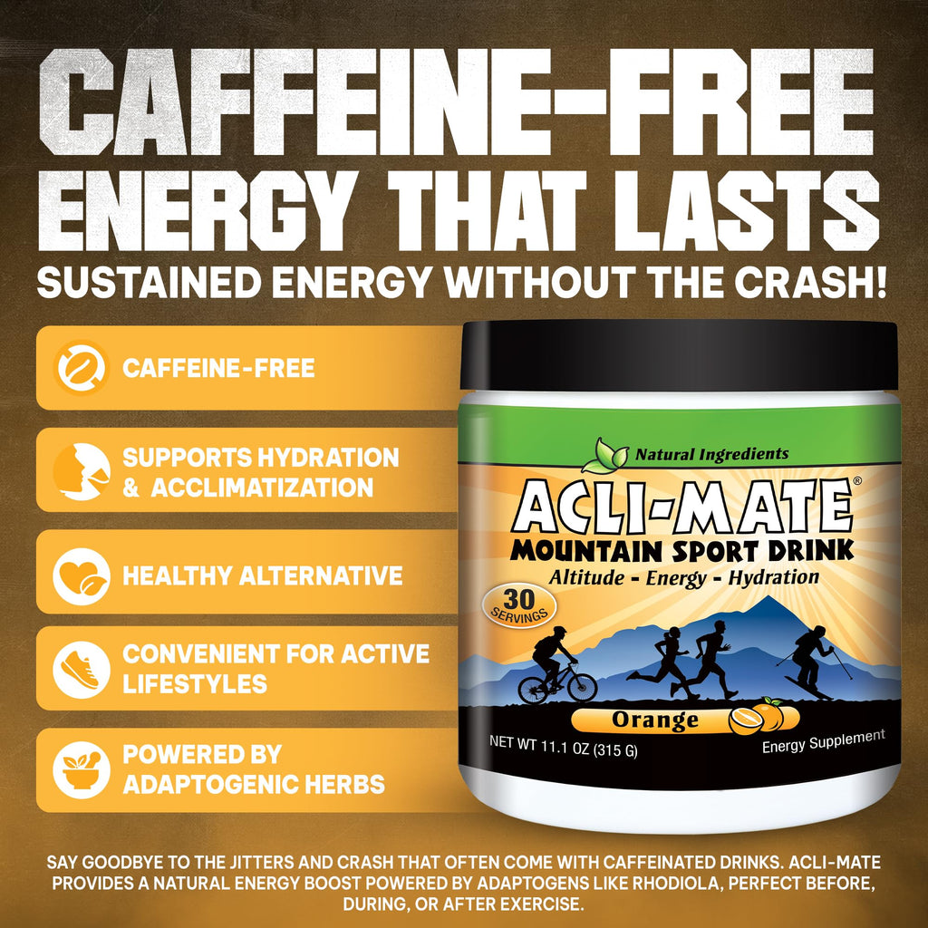 Acli-Mate High Altitude Acclimatization Electrolyte Powder (Tub)