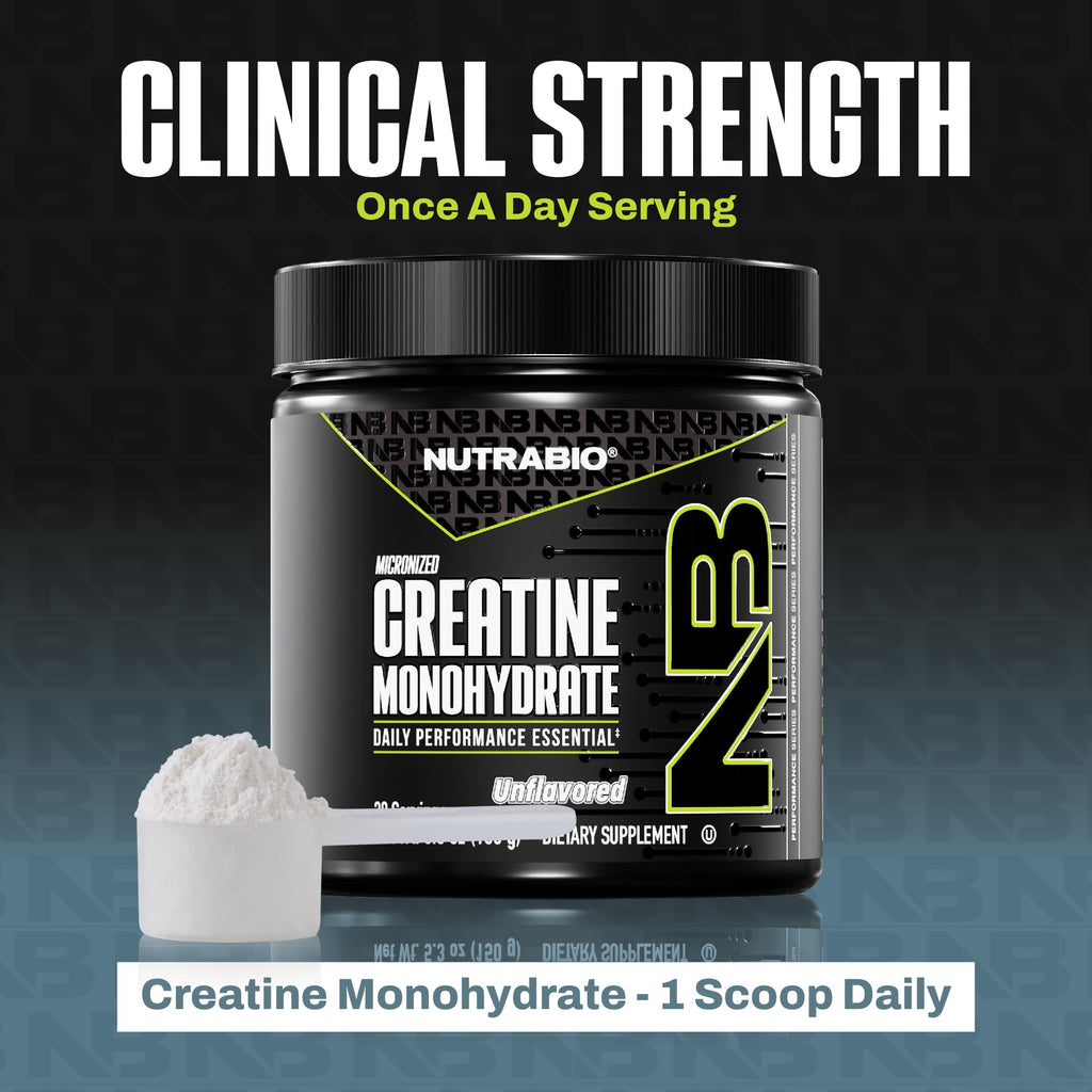 NutraBio Pure Micronized Creatine Monohydrate Powder - 150g - image 9