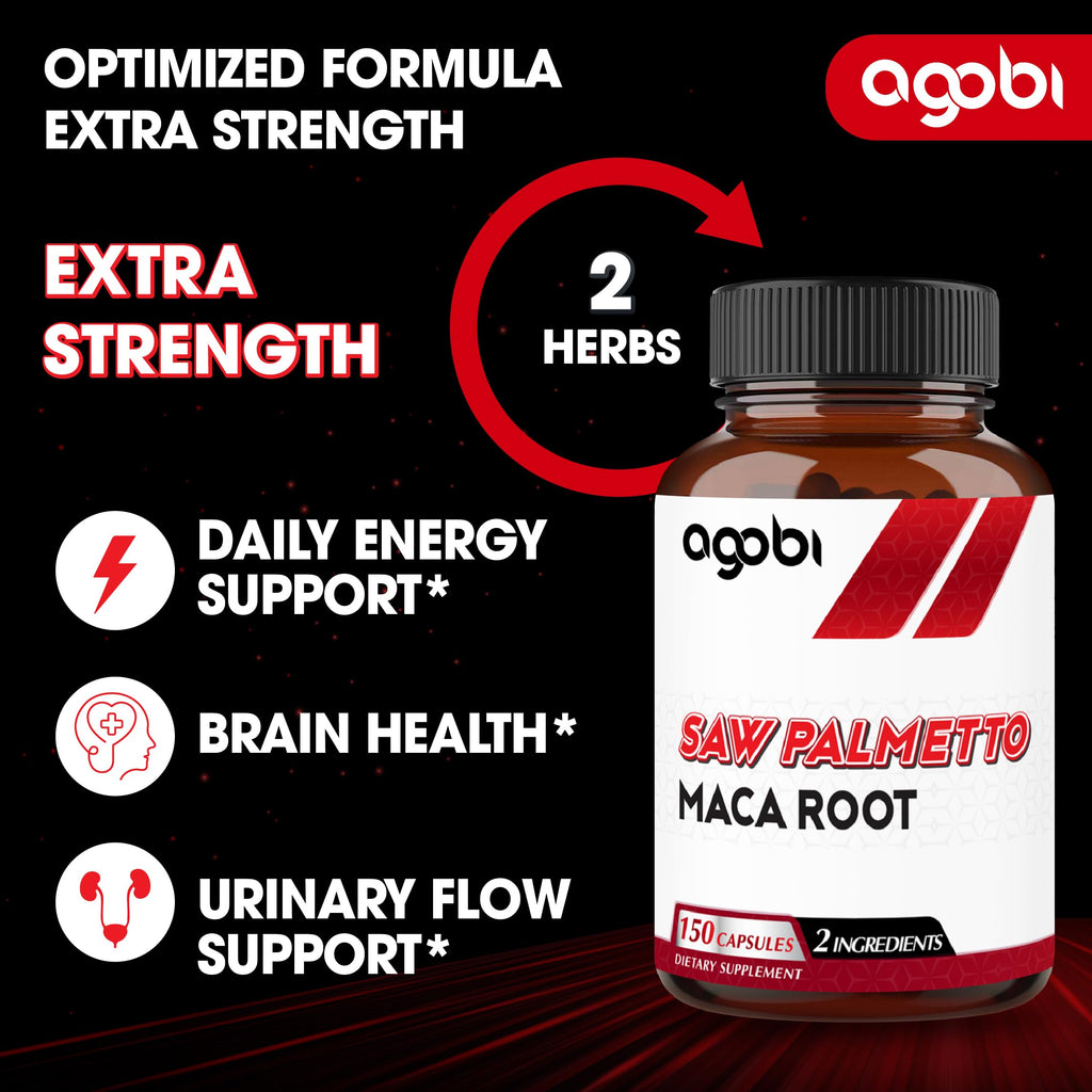 agobi Premium Saw Palmetto Capsules