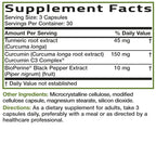 BRONSON Flavored Capsule adult Turmeric Antioxidant, 1500mg