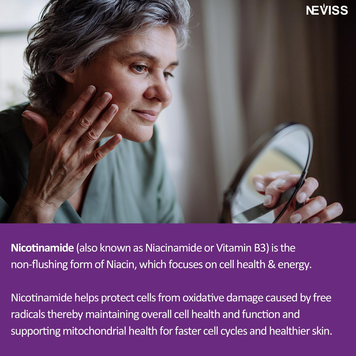 NEVISS Nicotinamide 500mg Gummies