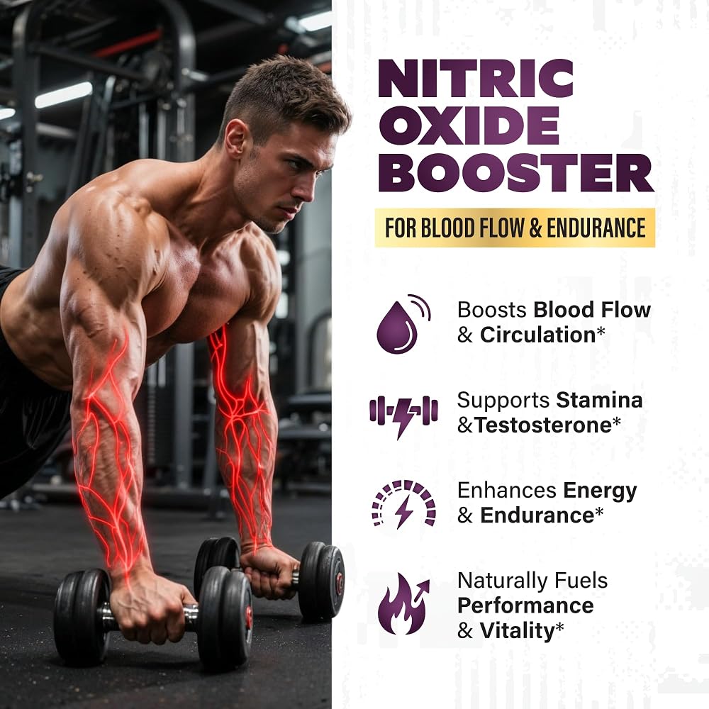 WARRIOR PROTOCOL Nitric Oxide Booster for Men - 90 Capsules - image 2